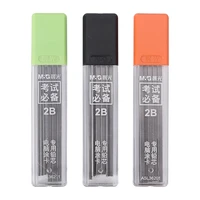 12 pcsbox sale promotion plastic automatic pencil box graphite lead 2b mechanical pencil refill