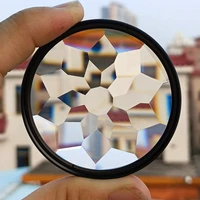 knightx 49mm 52mm 55mm 58mm 67mm kaleidoscope camera filter photography accessories filters prism for canon eos sony