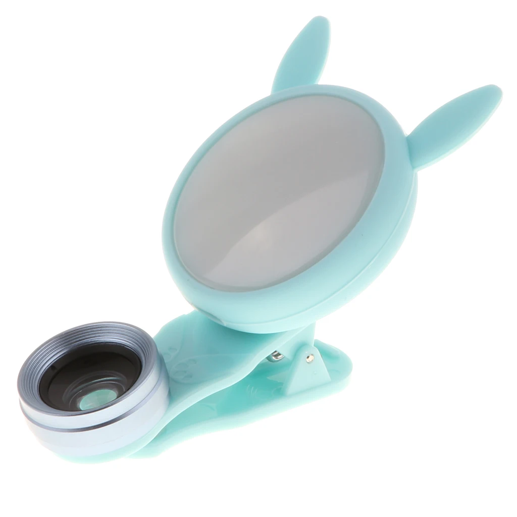 Прямая трансляция Мини Портативный 3 в 1 объектив сотового телефона + селфи