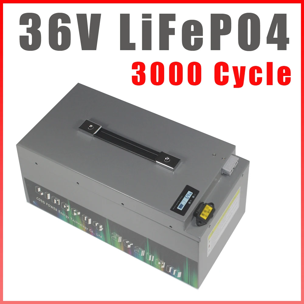 

LiFePO4 36V 80Ah Battery 36V Electric bike Scooter Golf Cart 36V lifepo4 battery