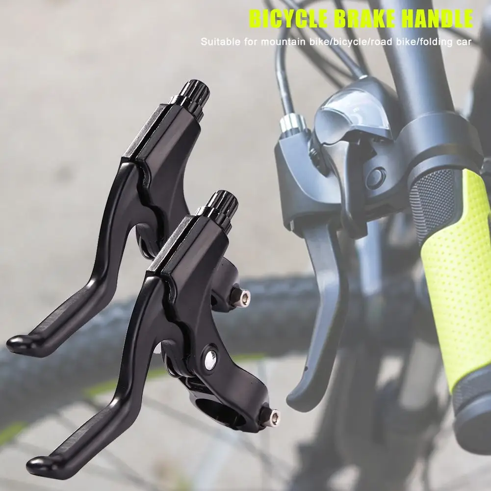 

1 Pair Ultralight Aluminum Alloy MTB Bike Disc Brake Levers Bike Brake Handle Cranks Mountain Bike Bicycle Handle Crank Black