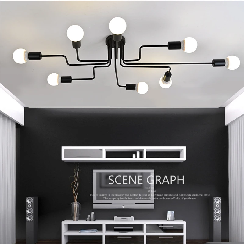 Дизайнерский потолочный светильник Tieyi креативная личность стойка для бара