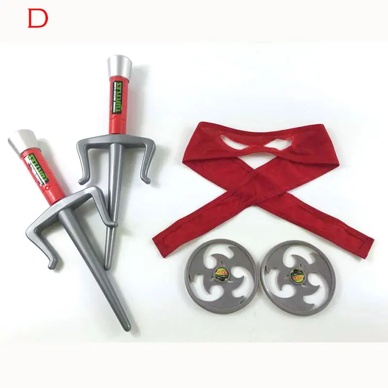 1 шт. Черепаха ниндзя костюм для оружия маска глаз детей ясельного возраста