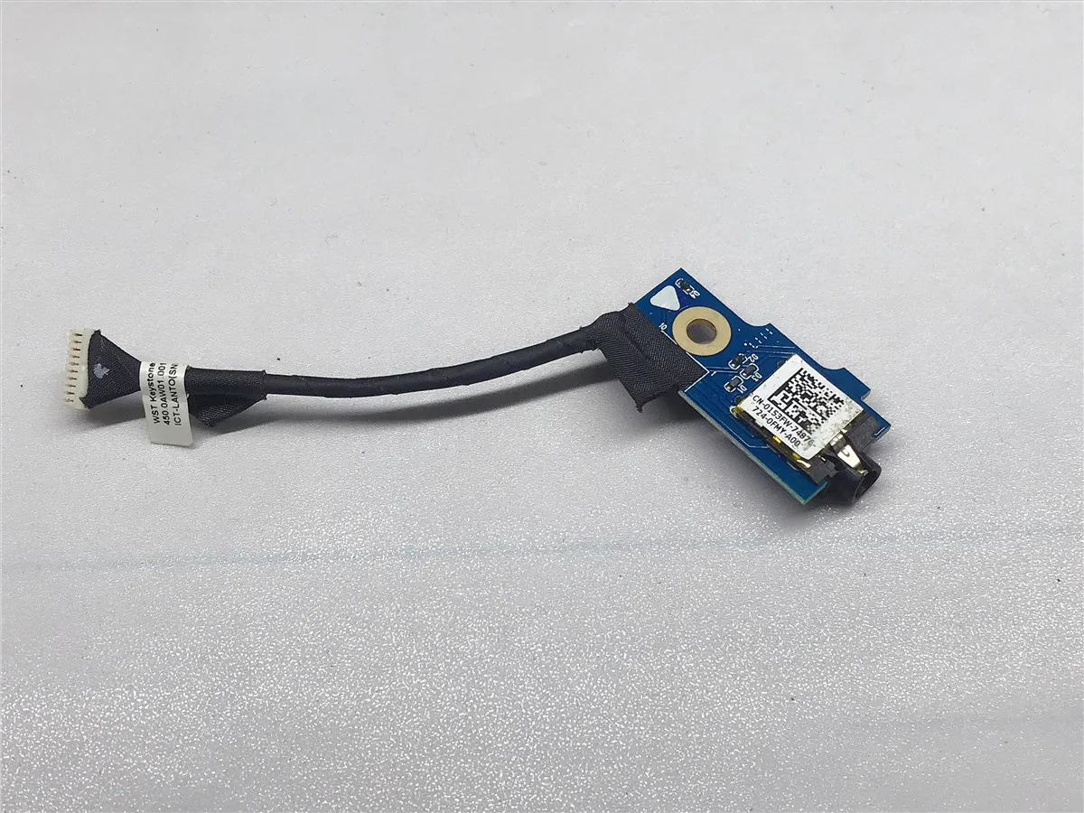 

Аудиоплата для Dell Latitude 13 3380 chromebook Audi BD cable 0153FW 153FW