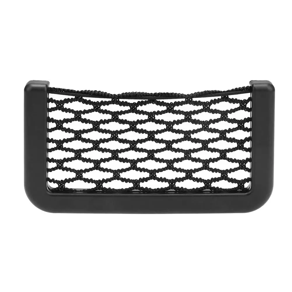 

Сетка для заднего сиденья автомобиля, эластичная сетка на багажнике, волшебная наклейка, двухслойная сумка для хранения, карманная клетка, ...