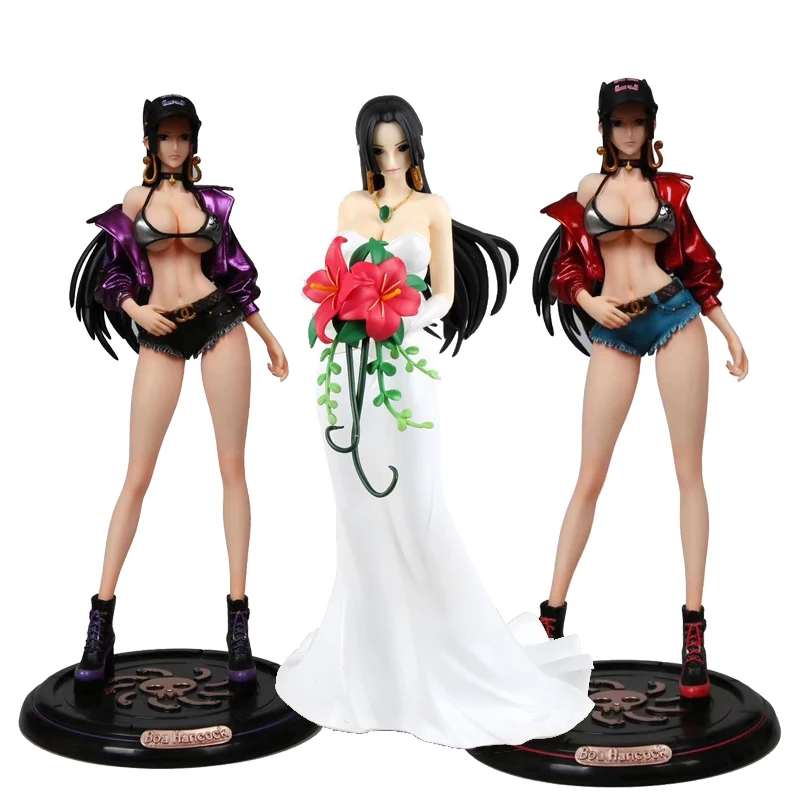 

Аниме One Piece Boa Hancock GK ПВХ фигура аниме модели игрушки сексуальная девушка фигурки коллекция кукла подарок