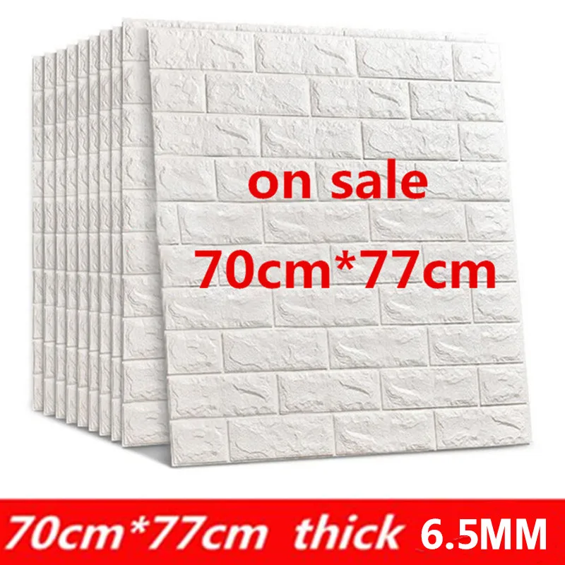 3D-панели настенные Самоклеящиеся с имитацией кирпича декор сделай сам