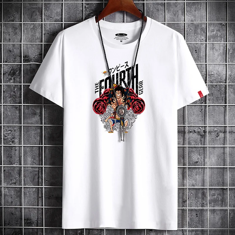 

Футболка мужская оверсайз с графическим принтом, винтажная тенниска в стиле Харадзюку, с рисунком манга, винтажная одежда в стиле хип-хоп для пар, аниме, лето 2022