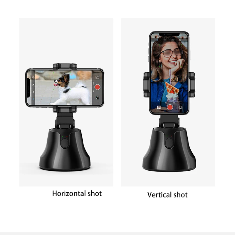 Портативная селфи палка вращение на 360 ° отслеживание панорамирования объекта