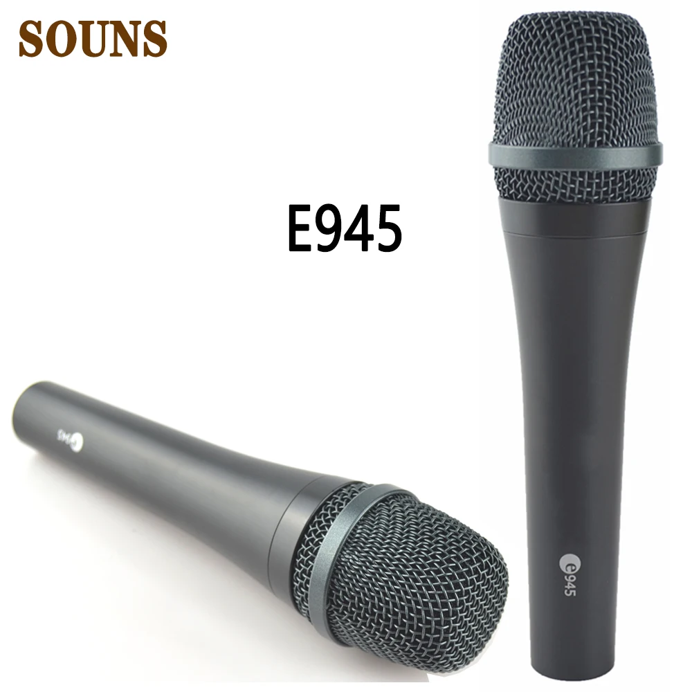 E945 com Fio Dinâmico Cardióide Vocal Microfone Profissional E945 Estúdio E935 pc