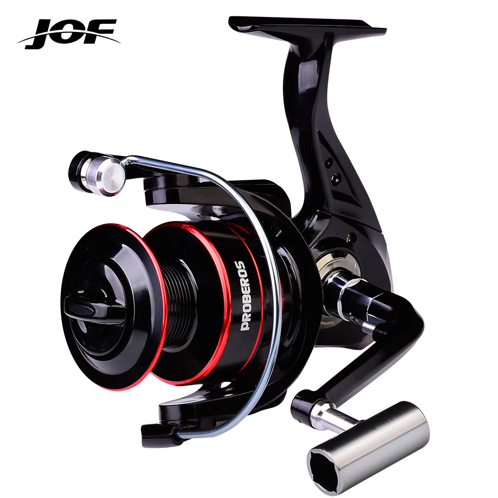 

JOF New Spinning reels 8KG Max Drag Carrete de pesca 5.2:1 Metal Stainless Steel Fishing Reel Saltwater Reel for Fishing