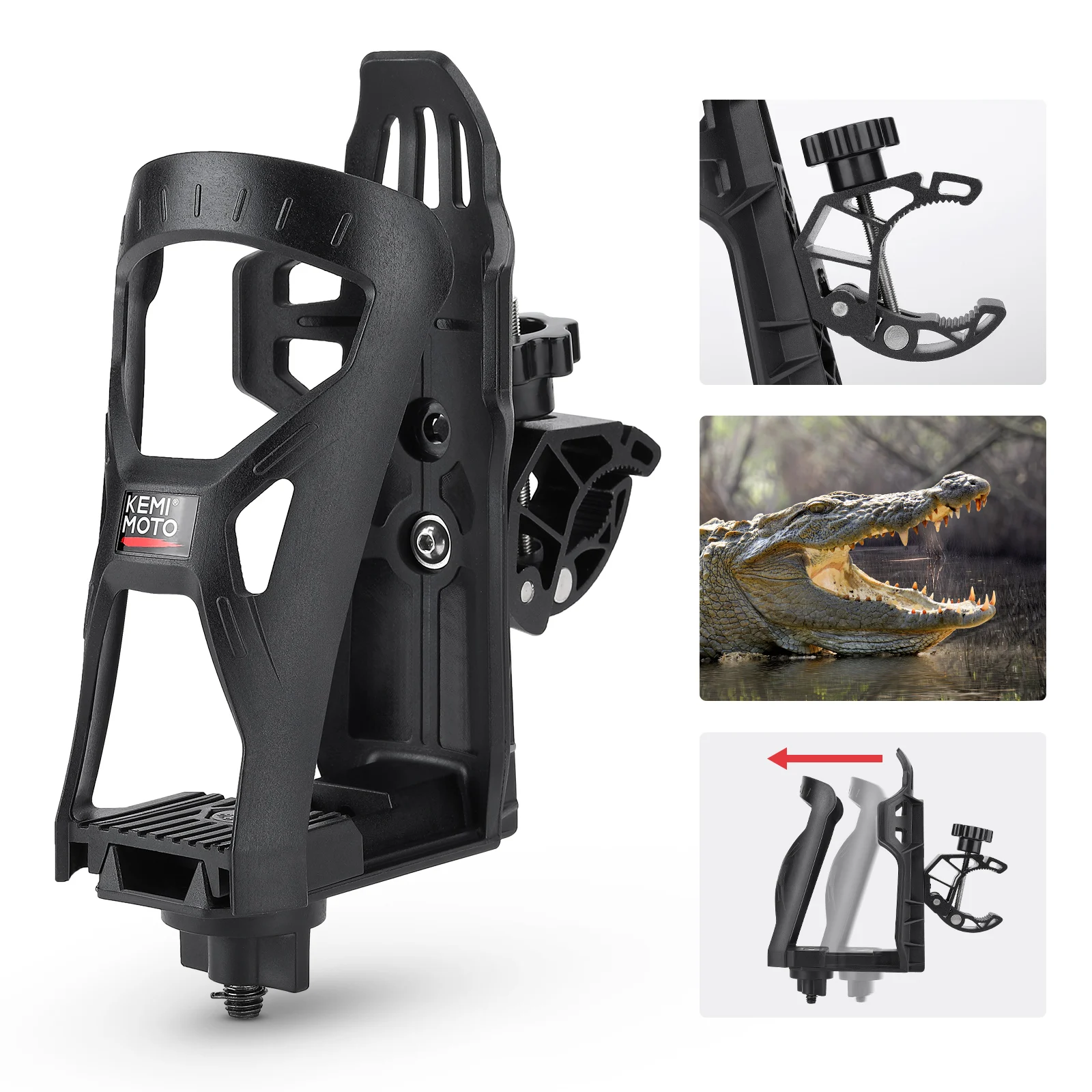 

0.6-1.75" ATV Universal Cup Holder for Yamaha Raptor 700 660 banshee for cf moto 500 for Polaris RZR 800 900 100 XP Sportsman