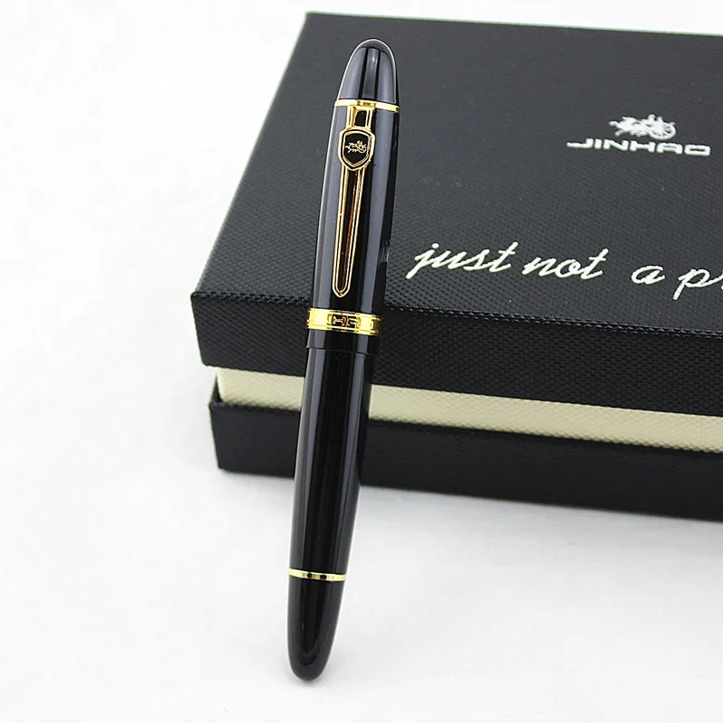 Jinhao 159 перьевая металлическая ручка люксового бренда деловые чернильные ручки