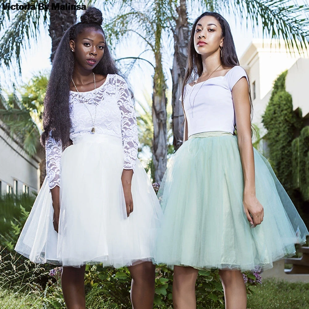 

Womens Lolita Petticoat falda Mujer saia jupe Secret Custom Fashion Tulle Skirt Vintage Midi White Pleated Skirts