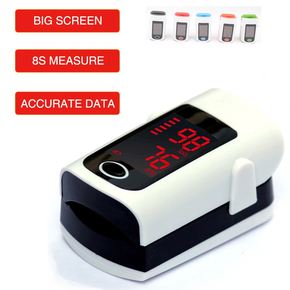 Портативный палец оксиметр медицинское оборудование Heartrate Monitor Saturometro аппарат для измерения пульса здоровья оксиметр