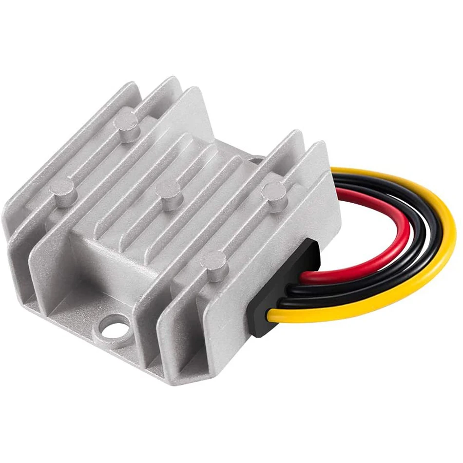 Водонепроницаемый DC-DC Напряжение преобразователь регулятор постоянного тока 12V