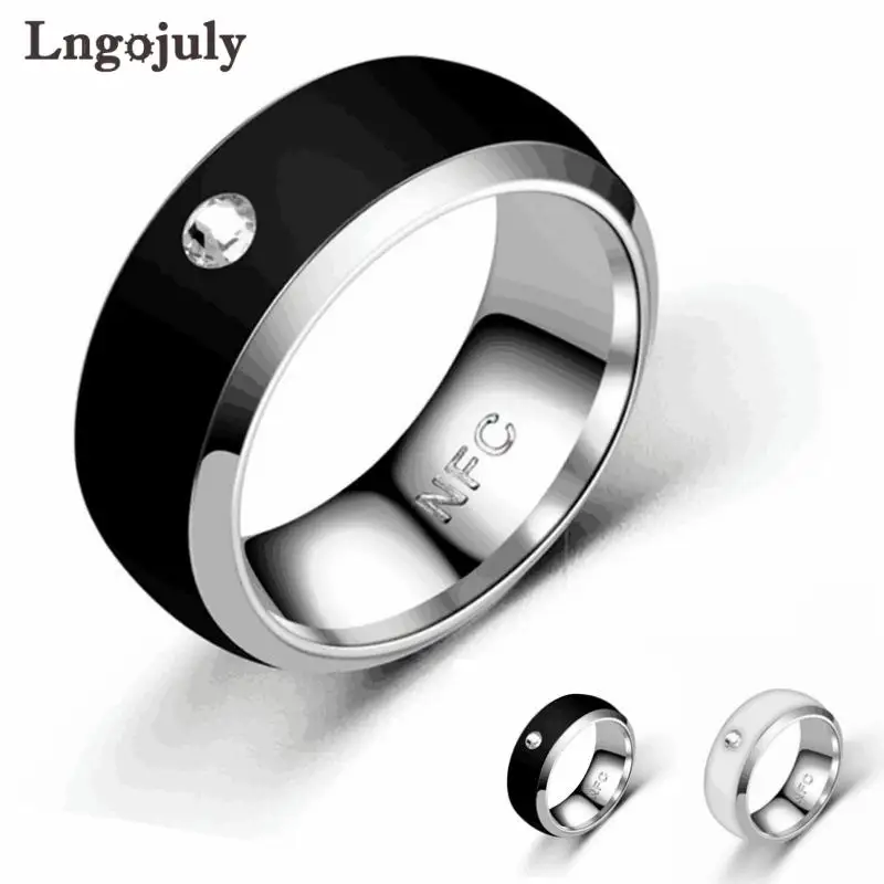 Кольцо NFC Европейская и американская мода умная метка контроль доступа кольцо из