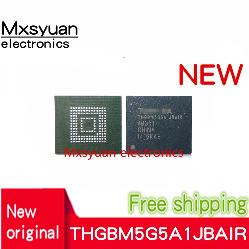 2 шт. ~ 20 шт./лот THGBM5G5A1JBAIR THGBM5G5A1JBA1R новый оригинальный 4g153bga EMMC жёсткий диск для ТВ IC |