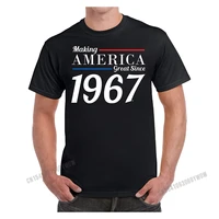 making america great since 1967 53rd birthday gifts for men novelty t shirt t shirts for men tops brand new fitness cotton