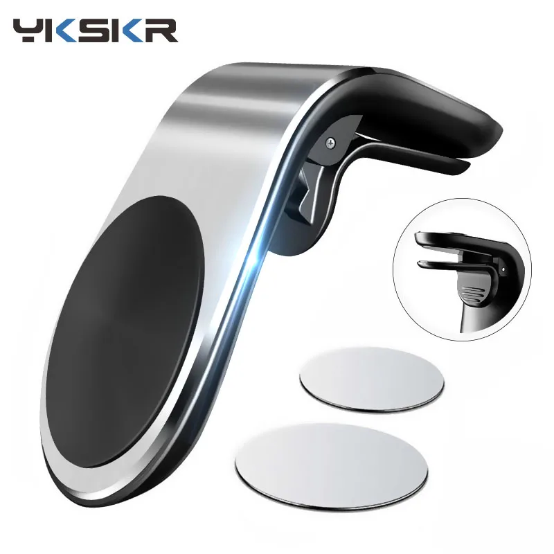 Магнитный автомобильный держатель для телефона в на вентиляционное отверстие