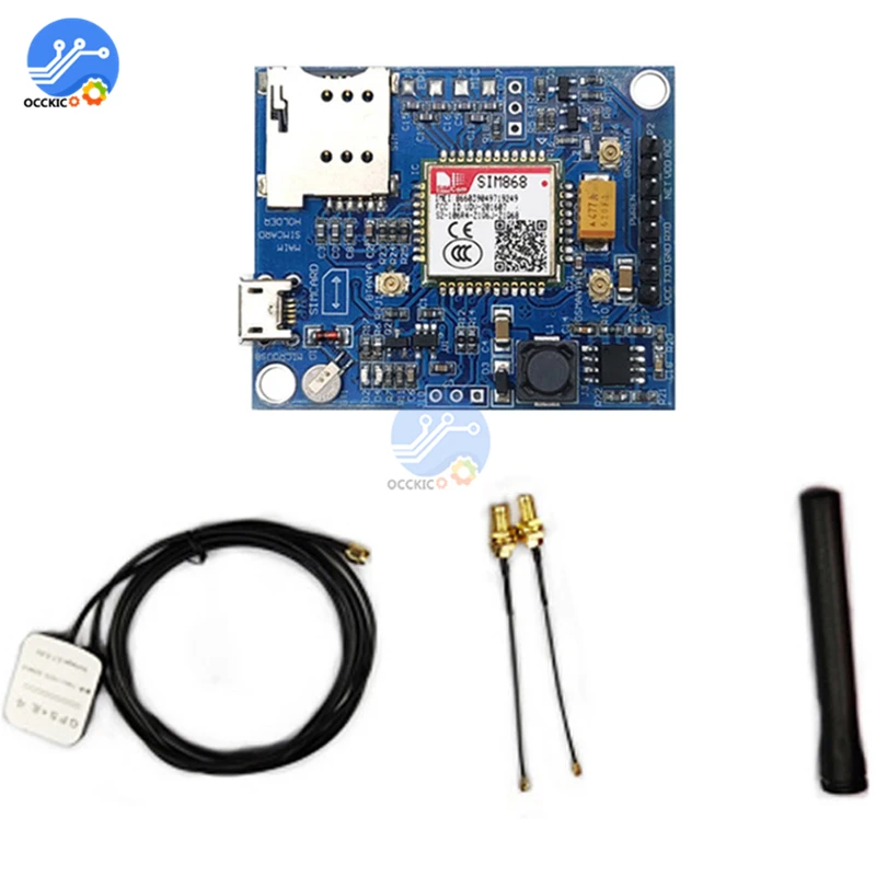 SIM868 Development Board GSM/GPRS/Bluetooth/GPS Module Replace SIM808 with STM32 51 Program for Raspberry Pi For Arduino