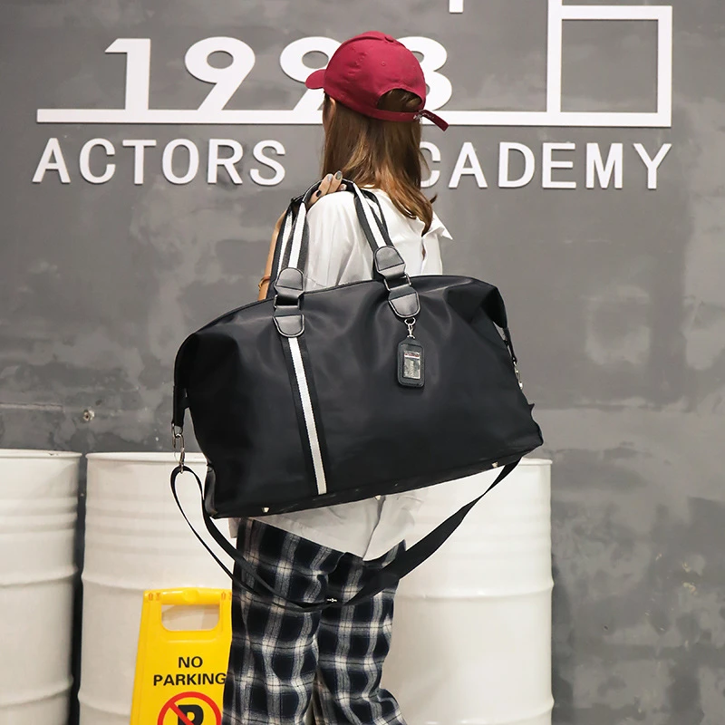 Women's Blue Travel Bag Crossbody Bag Nylon Shoulder Bag Luxury Designer Handbags New Fashion Messenger Bag Tote Shopping Bag