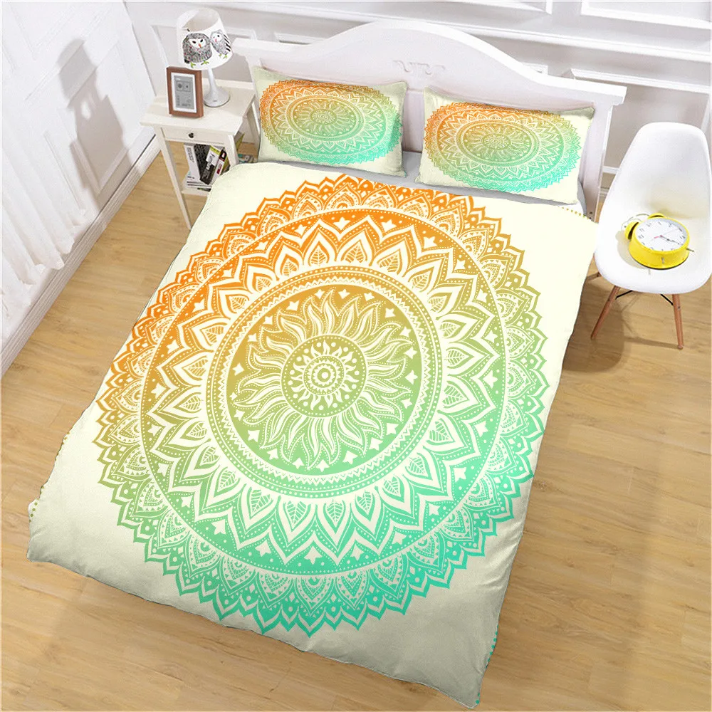 Ловец снов богемный комплект пододеяльников одинарный двойной Королевский