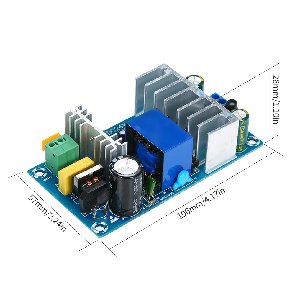 AC-DC Питание модуль AC 85 V-265 V DC/DC 24V 4A-6A 100W Универсальный импульсный источник доска |