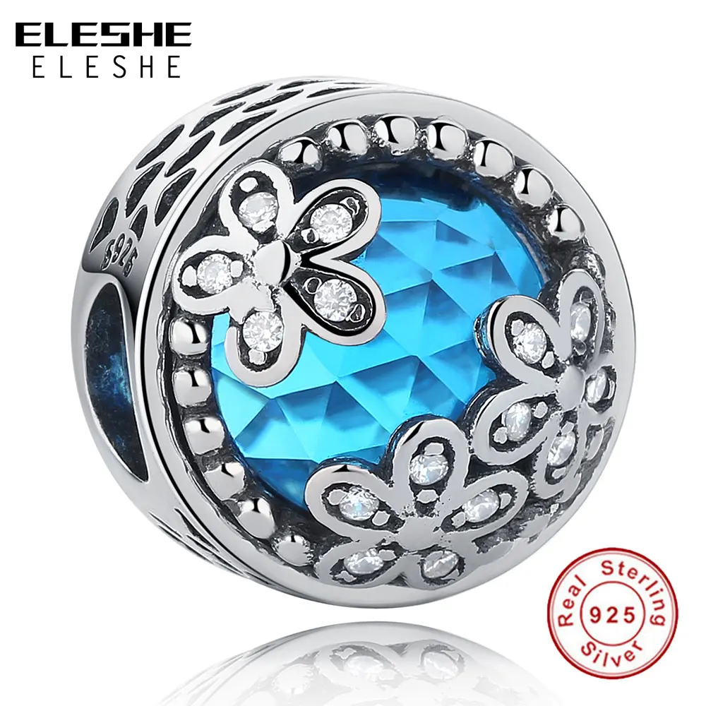 925 пробы Серебряное пустое сердце с изображением трех цветов темно-красные синие