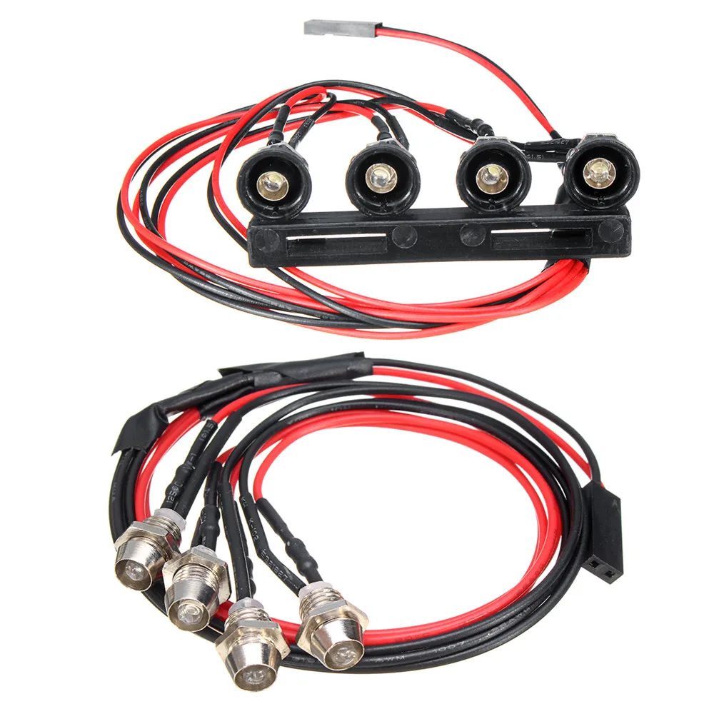 Для модели WPL C14 C24 Радиоуправляемый автомобиль грузовик белый цвет фотоэлемент с