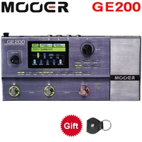 mooer ge200 amp modelling multi effect processor pedal with 26 ir speaker cab model 52 second looper 55 amplifier models