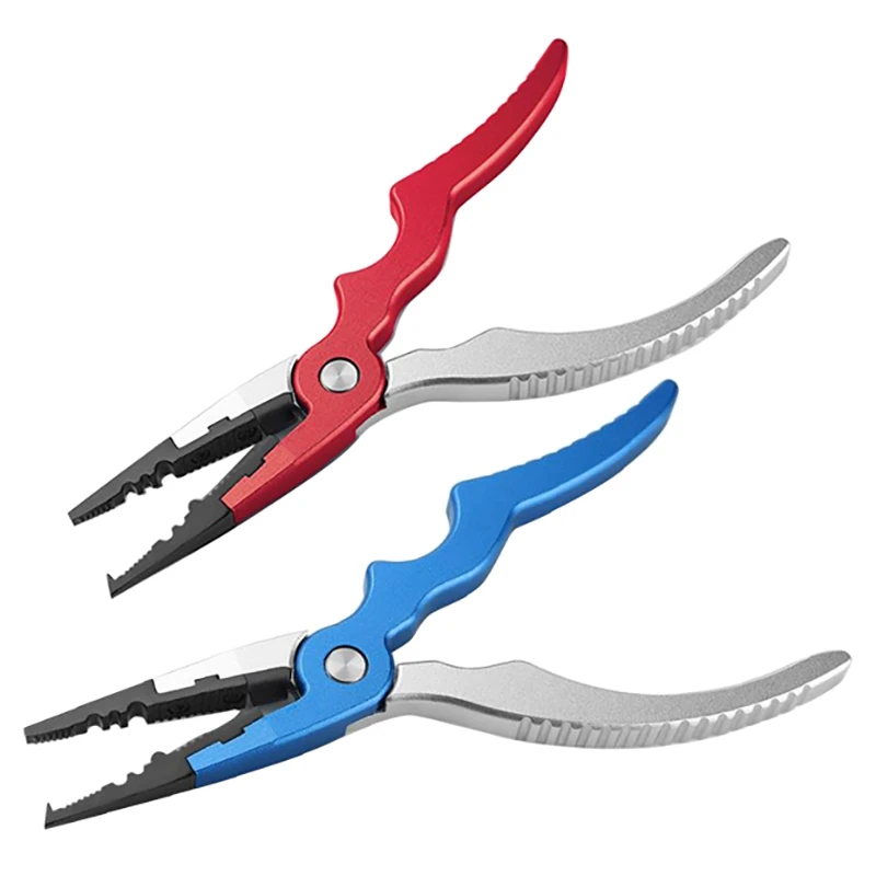 

Aluminum Alloy Fishing Pliers Grip Set Fishing Tackle Gear Hook Recover Cutter Line Split Ring Fishing Accessories