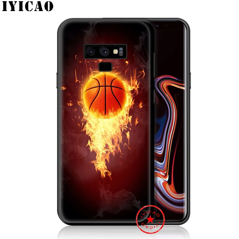 IYICAO баскетбольный чехол для samsung Galaxy S10e S10 S9 S8 Plus S6 S7 Edge Note 10 9 8 |