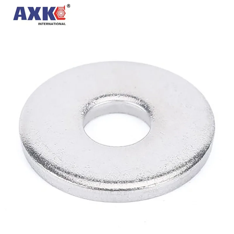 1/100X M2.5 M3 M3.5 M4 M5 M6 M8 M10 M12 M14 M16 A2-70 304 Stainless Steel Large Size Oversize Big Wider Flat Washer Plain Gasket |