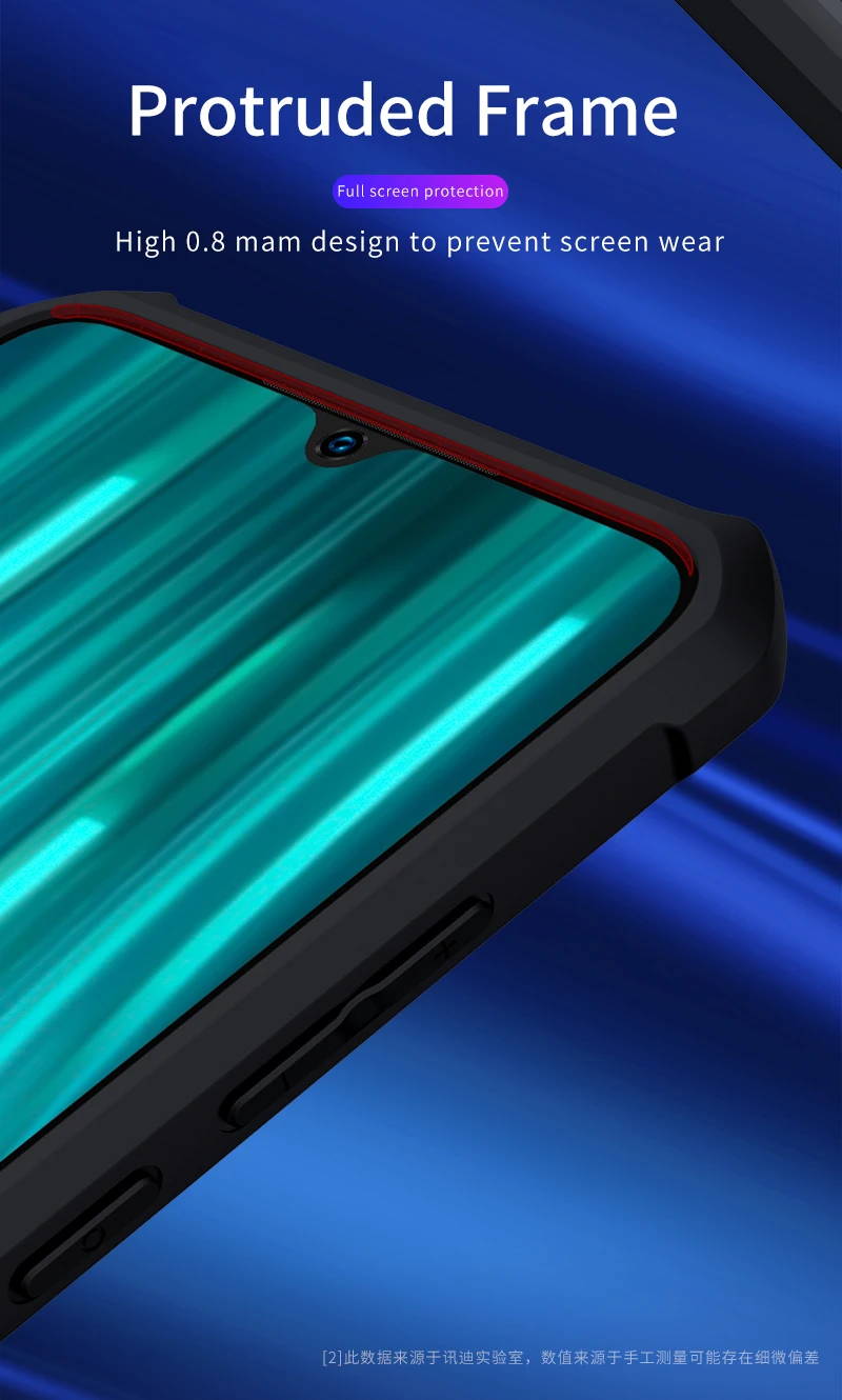 Для Xiaomi Redmi Note 8 Pro Чехол Xundd чехол для телефона Shookproof защитный чехол бампер Beetle защита экрана закаленное стекло