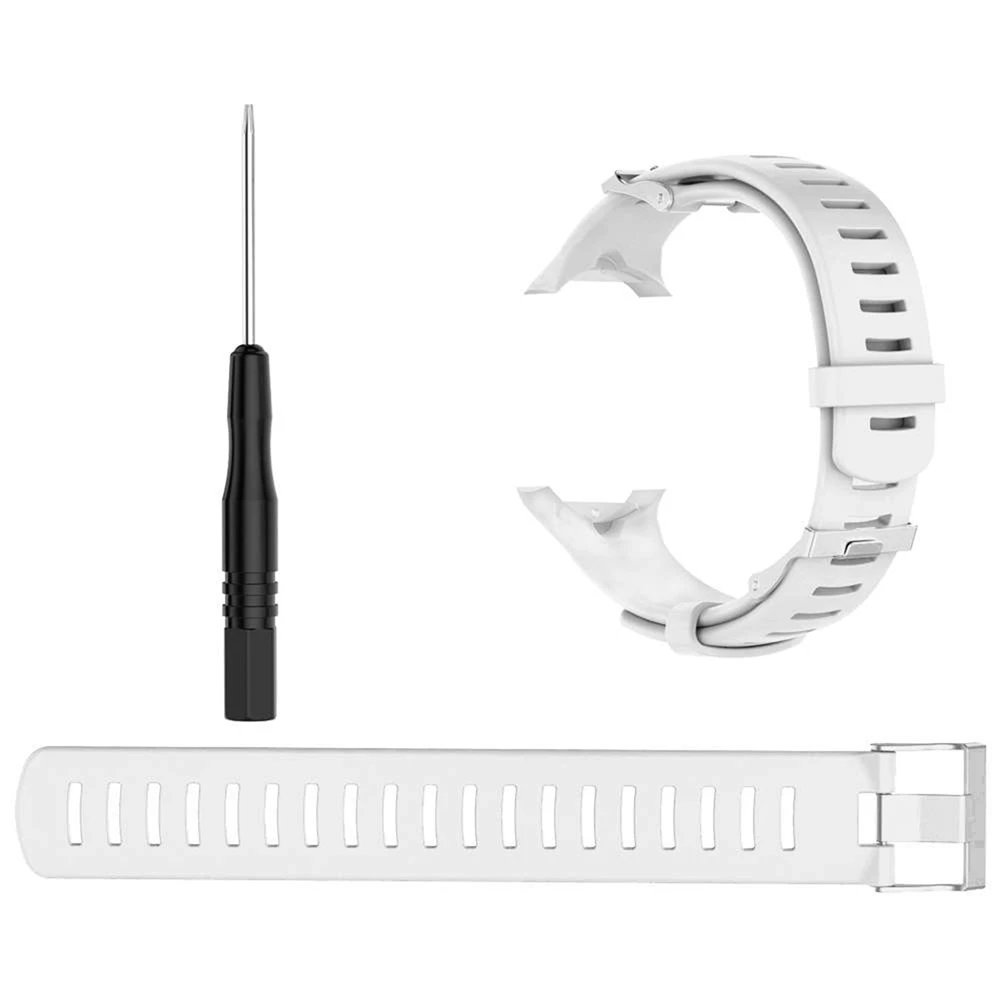 

Soft Silicone Watch Strap for Suunto D6 Dive/ D6i Smart Watch Spare Parts Replacement Wrist Strap Watchband