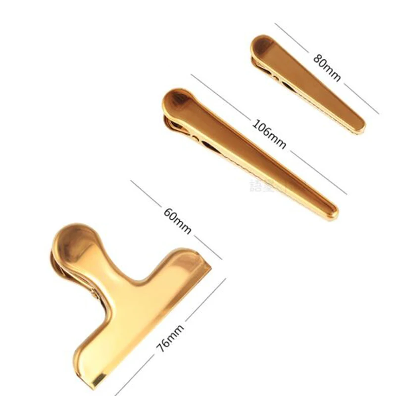 Зажимы для писем медные металлические скрепки бумаг зажим 2020 горячая Распродажа