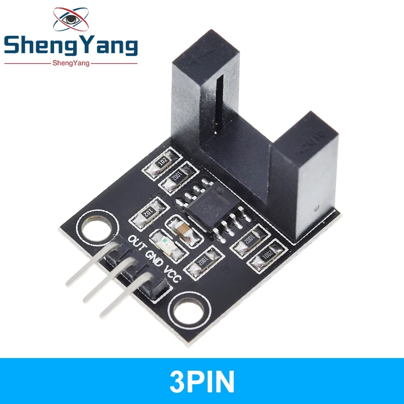 Фотоэлектрический модуль датчика скорости луча 3 V-5V слот-тип оптопара