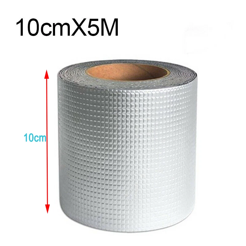 1x супер водонепроницаемая лента бутиловое уплотнение резиновая Алюминиевая