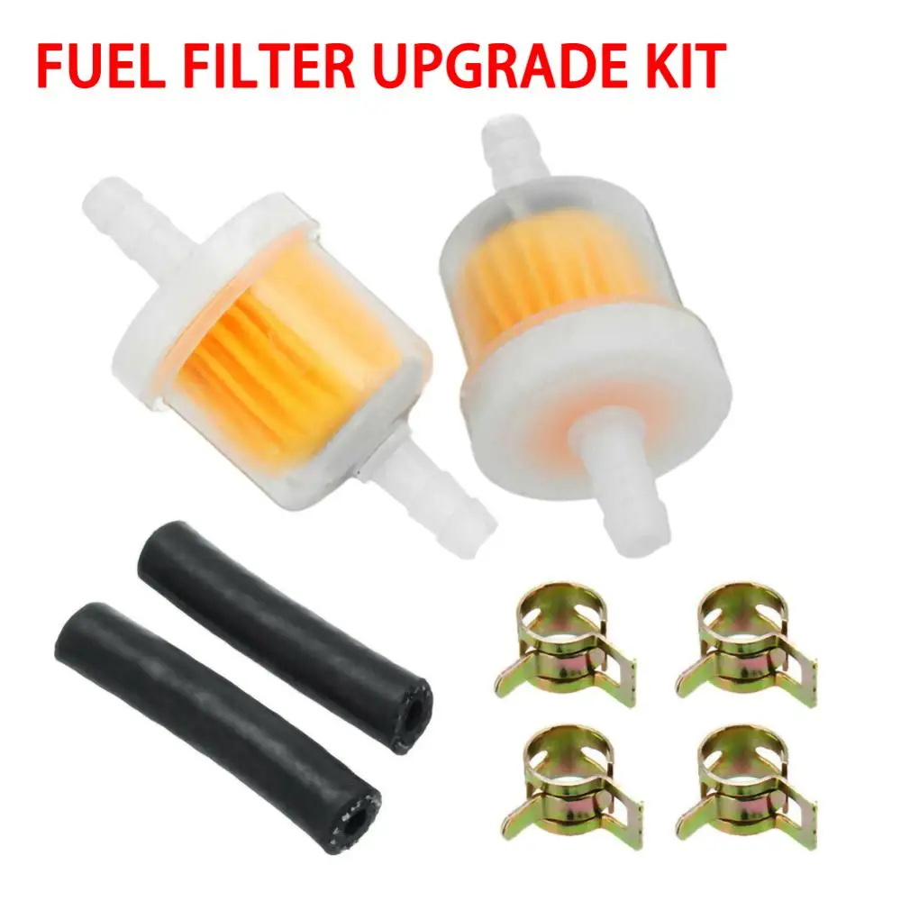 

8pcs Motorcycle Car In-line Fuel Filter Upgrade Kit for Eberspacher Webasto Gasoline filter kit Parking Heater Diesel