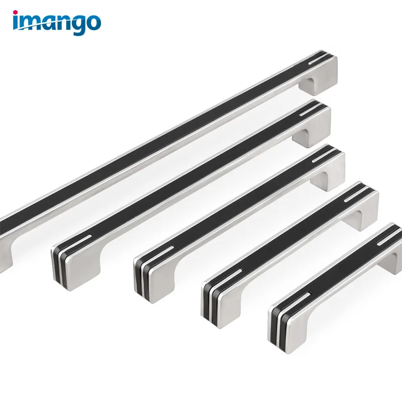 Современные ручки для кухонных шкафов хромированные ящиков Длинные идеально