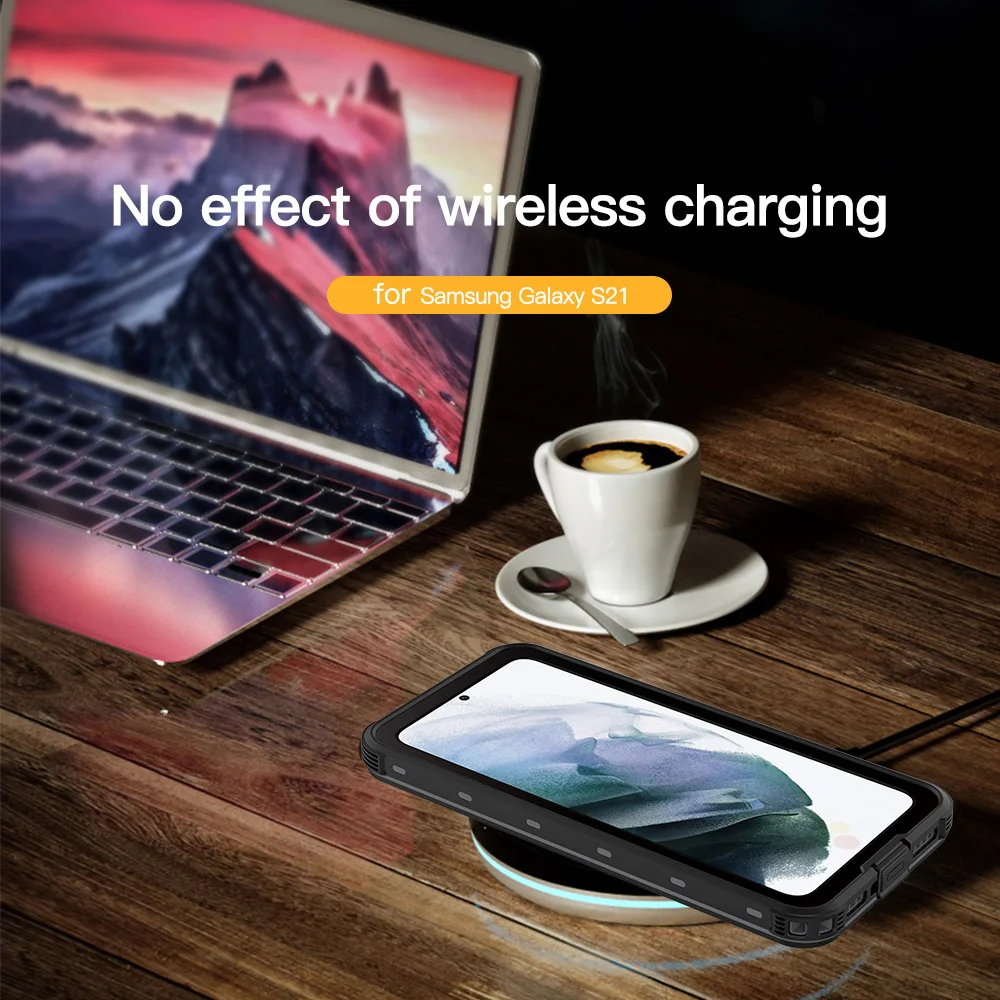 s 21 ultra 5g ip68 waterproof case for samsung galaxy s21 case water proof diving out sport 360 protect s21 plus cover seal etui free global shipping