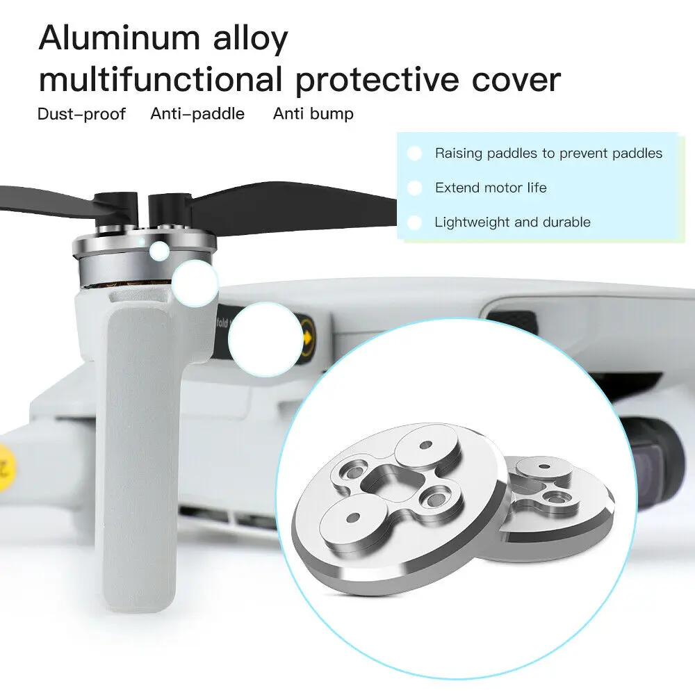 

4pcs Aluminium Alloy Drone Motor Protective Cover Dustproof For DJI Mavic Mini