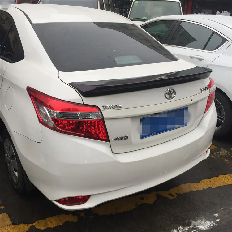 Спойлер для Vios увеличенный спойлер из материала TDR ABS заднего крыла автомобиля