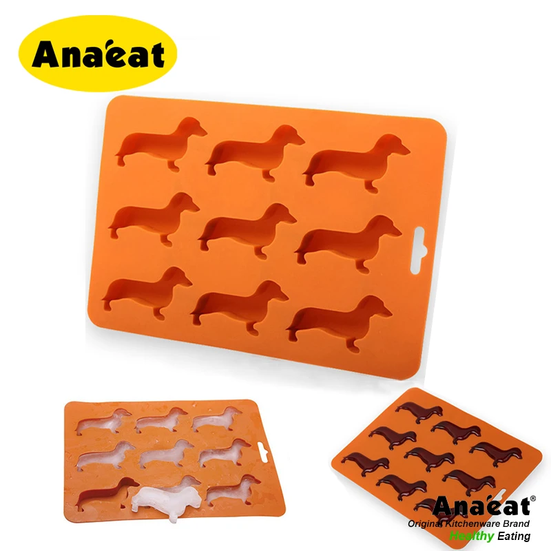 

Силиконовая форма для льда в форме щенка, 1 шт.