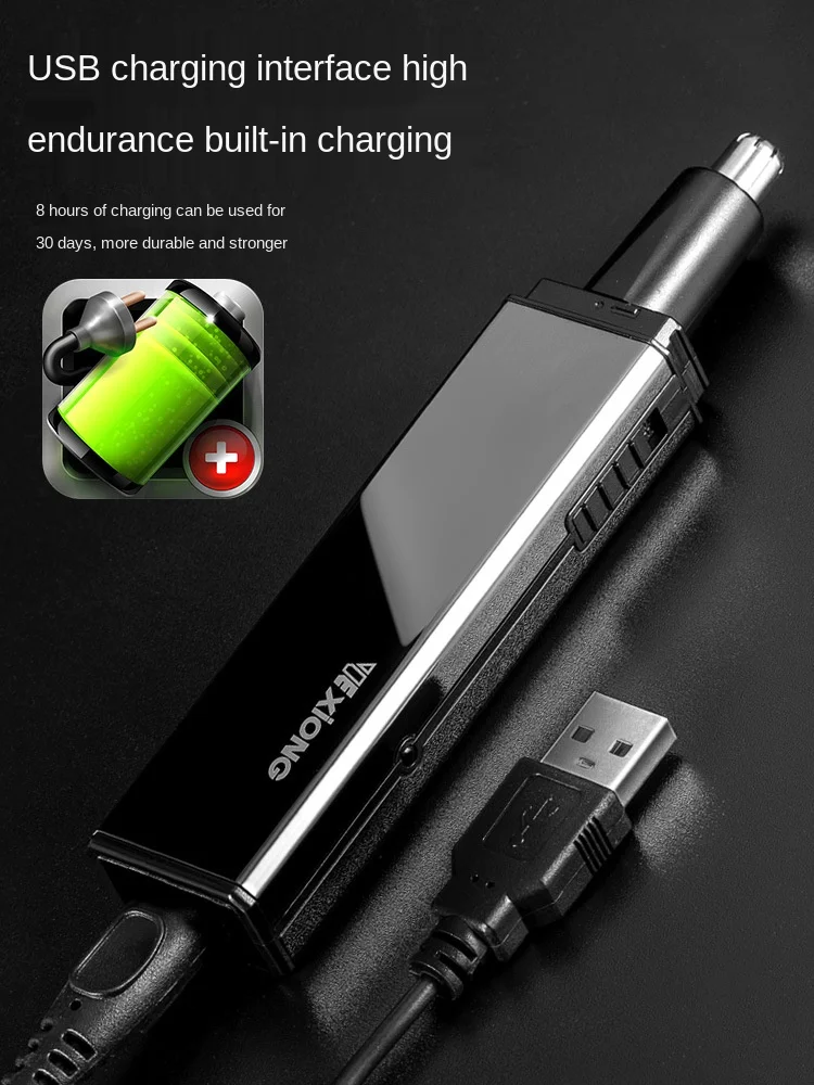 

4in1 grooming kit electric shaver beard face shaving machine electric razor rechargeable beard hair cleaning shaver for men