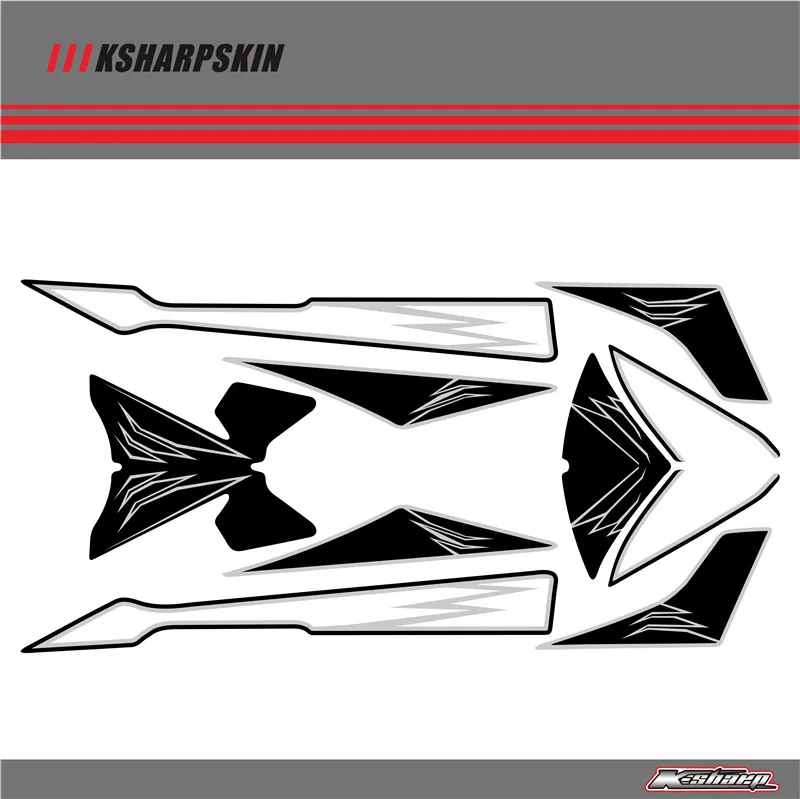 

Front Fairing Motor Number Board 3D Gel Protector for HONDA CB1000 2008-09