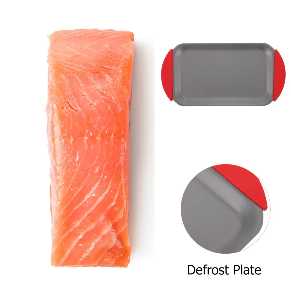 

Frozen Meat Defrosting Tray Mat Rapid Thawing Board Plate Home Kitchen Supply