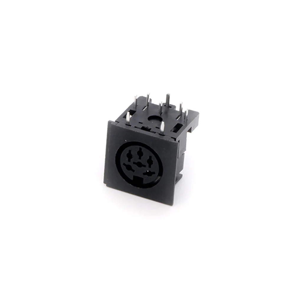 3 шт. монтажный Женский Разъем DIN6 круговой DIN 6Pin Jack MIDI S Terminal | Обустройство дома
