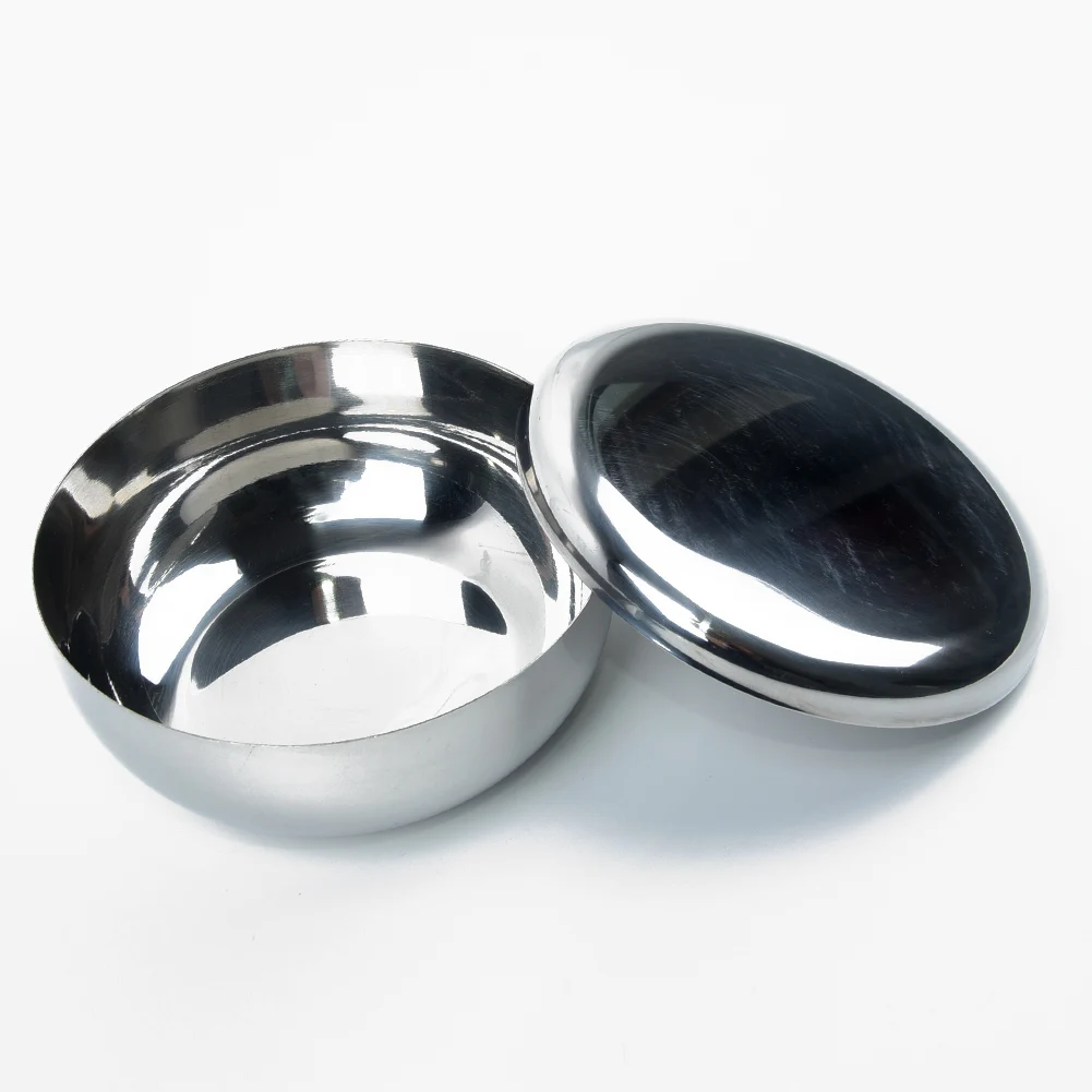 Корейская чаша для риса из нержавеющей стали теплая миска традиционная с крышкой